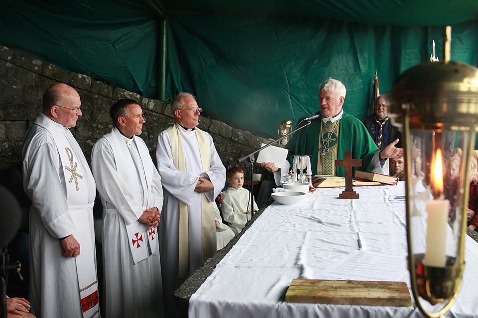 Bishop Noel Treanor at Annual Pilgrimage to Saul