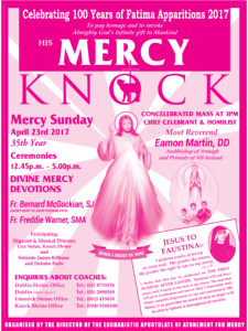Knock Shrine Divine Mercy Poster 2017