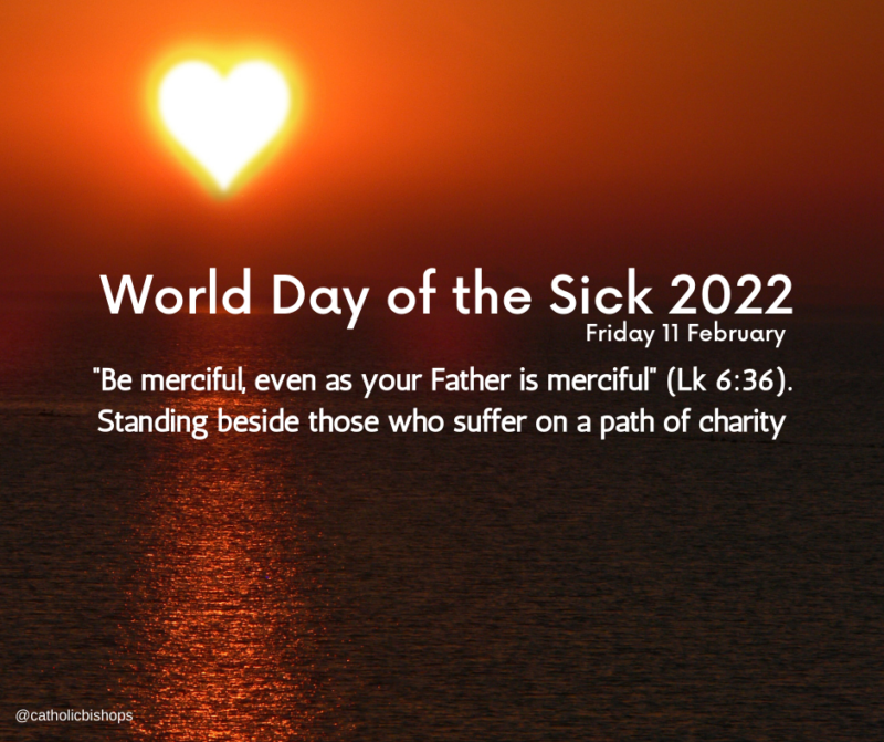 Michael Router World Day of the Sick Message by Pope